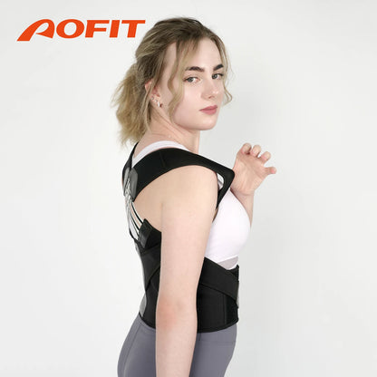 Posture Corrector for Women and Men, Adjustable Shoulder Posture Brace, Back Straightener Posture, Used for Middle Upper Spine